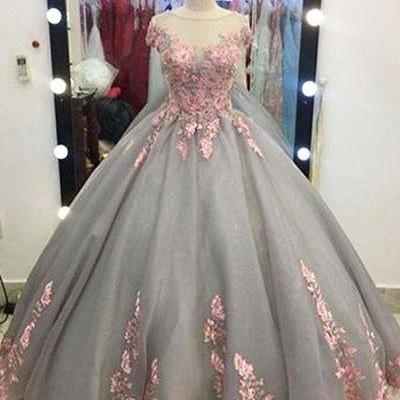Charming Prom Dress,ball Gown, Prom..