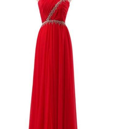 Elegant, Party Evening Gown, With A Long Gown,..