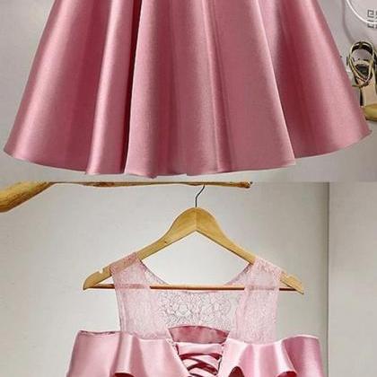 Short ,a-line/princess ,party Dresses, Pink..