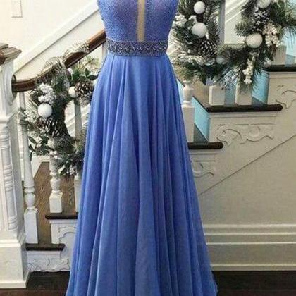 Charming Prom Dress,elegant Prom Dress,sleeveless..