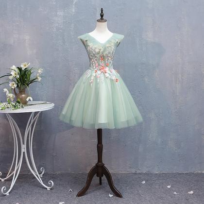 Color Gauze Dress, Host Bouffant Dress, Spring..