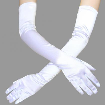 Color Gloves, Extense Dress Satin G..
