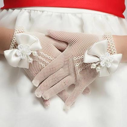 Sell, Children's Manners Gloves, Girl..