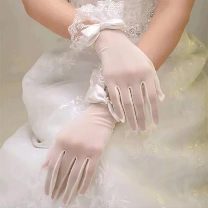 Bridal Wedding Gloves, Bridal Evening Gloves,..