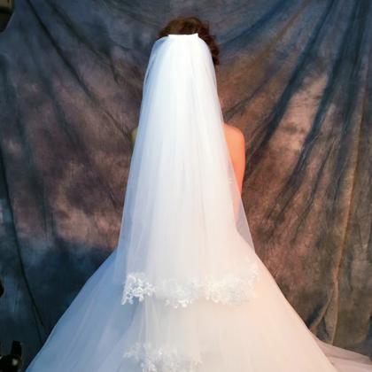 Simple Veil, Single Veil, Short Wedding Veil