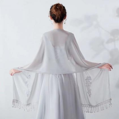 Wedding Dress Shawl, Wedding Etiquette Tulle..