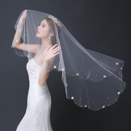 Wedding Veil, Bridal Veil Headdress, Super Fairy,..