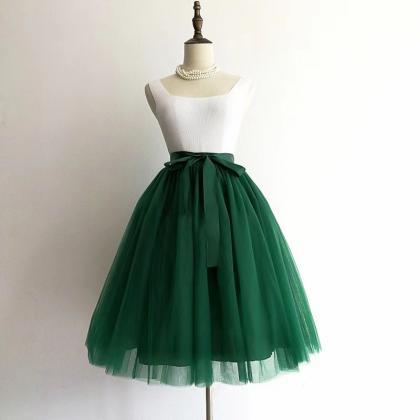 Tutu Skirt, 5 Layers Of Pleated Skirt, Net Gauze..