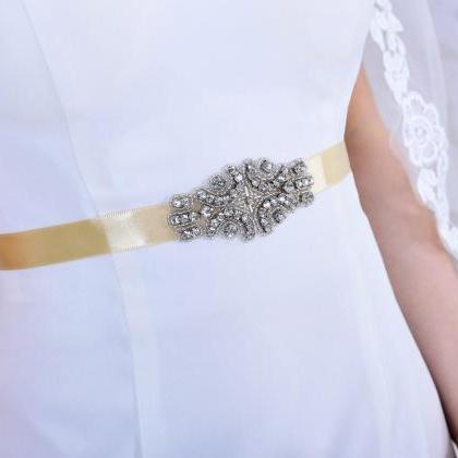 Wedding Belts, Handmade Diamonds, Removable Belts,..