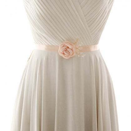 Mediterranean Style Bridal Belt, Imitation Cloth..