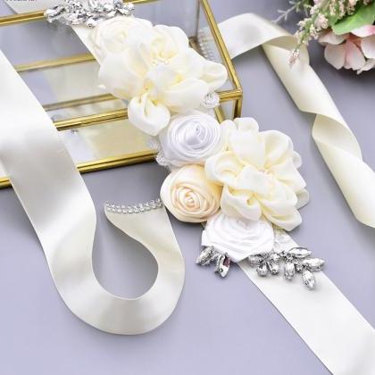 Mediterranean Style, Bridal Belt, Flower..