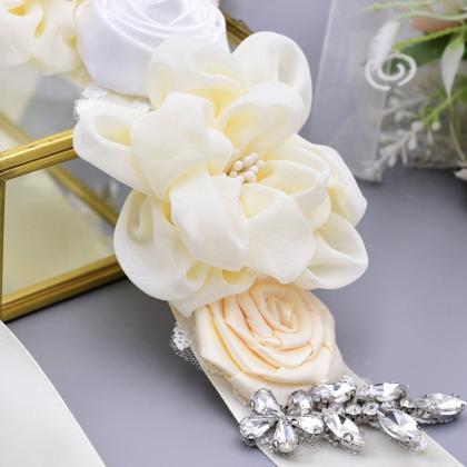 Mediterranean Style, Bridal Belt, Flower..