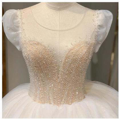 Elegant Wedding Dress, Fairy Lace Bridal Dress,..