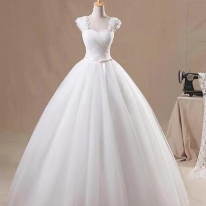 Strapless Wedding Dress, Sweet Princess Bouffant..
