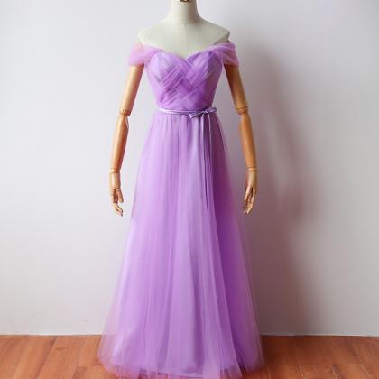 Off Shoulder Prom Dress, Sweet Princess Dress,..