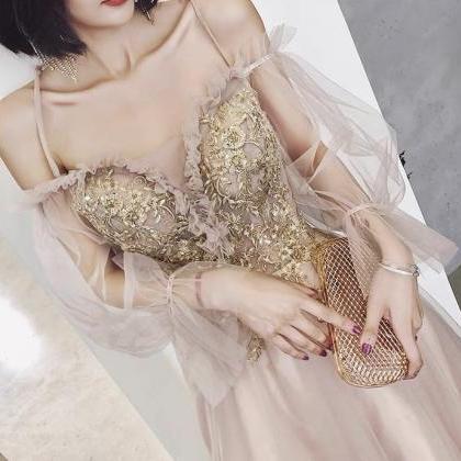 Drag Tail, Luxurious, Temperament Prom Dress,..