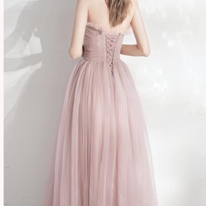 Strapless Prom Dress, Classy Sweet Evening Dress,..