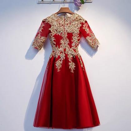 New, red homecoming dress, elegant ..