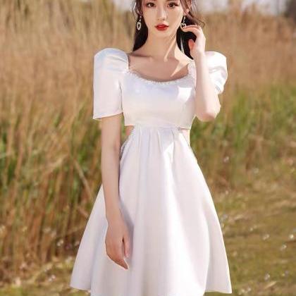 Little White Dress, Classy Homecoming..