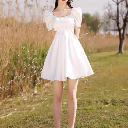 Little White Dress, Classy Homecoming..