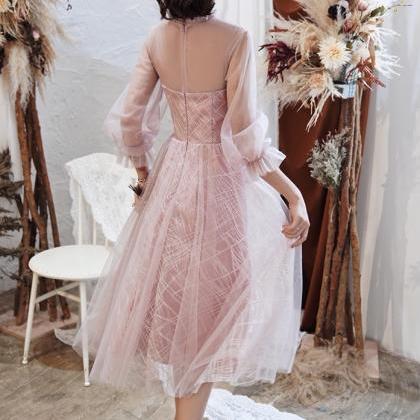 Pink Homecoming Dress, Fairy,graduation Dress,..
