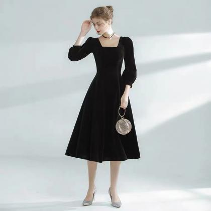 Black Little Dress, High-class Homecoming Dress,..