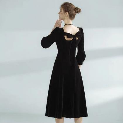 Black Little Dress, High-class Homecoming Dress,..
