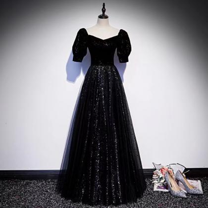 Starry Prom Dress, Elegant Formal Dress, Class,..