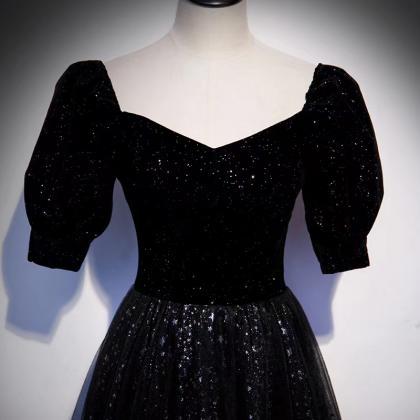 Starry Prom Dress, Elegant Formal Dress, Class,..
