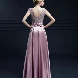 Purple Prom Dress, Elegant Evening Dress,..