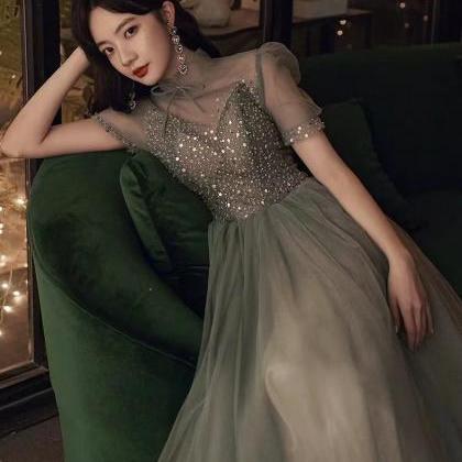 Sweet Evening Dress, Fairy Party Dress, Fresh..