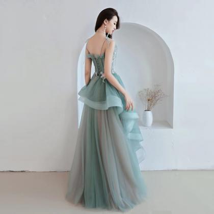Fashionable . Evening Dress, Halter Dress, Fairy..