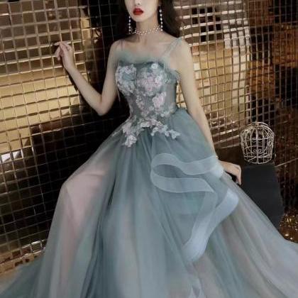 Fashionable . Evening Dress, Halter Dress, Fairy..