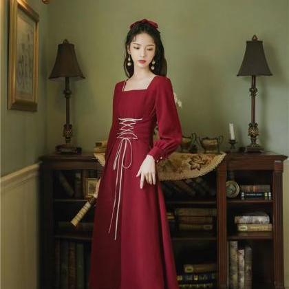 Unique, Waist Style Dress, Elegant Prom Dress,long..
