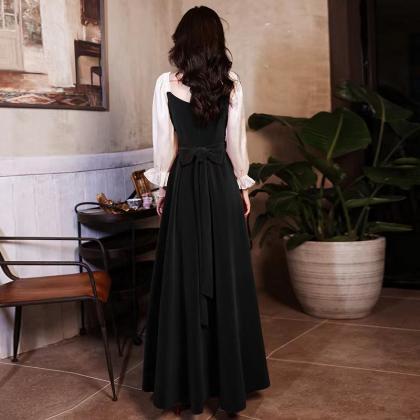 Long Sleeve Evening Dress,fashion Daliy..