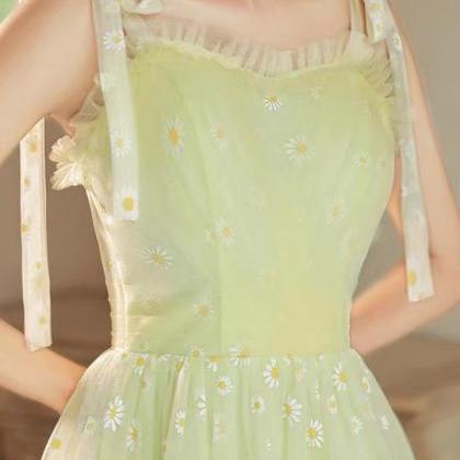 Daisy Dress, Fairy Dress, Temperament Birthday..