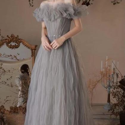Off-the-shoulder Evening Dress, Fairy Dress,..