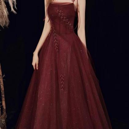 Fairy Dress, Halter Party Dress, Red Dress,custom..