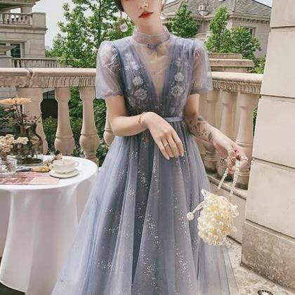 Temperament Birthday Dress,luxury Midi Dress ,..