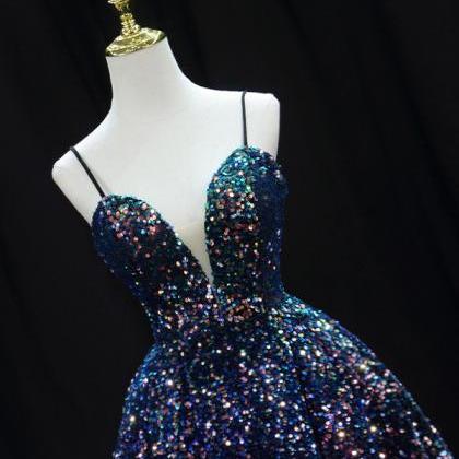 Sparkly Birthday Dress, Halter Pompadour Dress,..