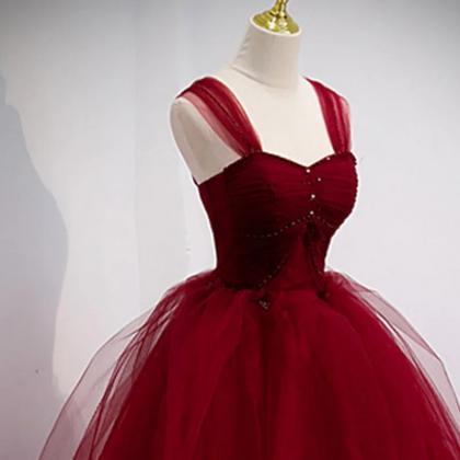 Christmas Formal Dress for Kids Girl Children Girls Patchwork Red Tulle Layered Ball Gown for Pageant Ceremony Carnival