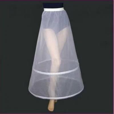 Bridal wedding dress of skirt, 2 cylinder 3 cylinder skirt,hoop skirt