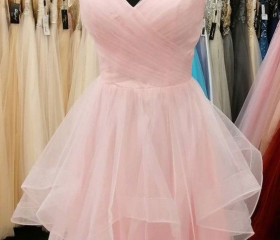 Blue Tassel Summer Spaghetti Strap Evening Party Club Short Prom Dress UQD009