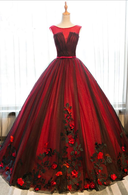 red disney princess dress