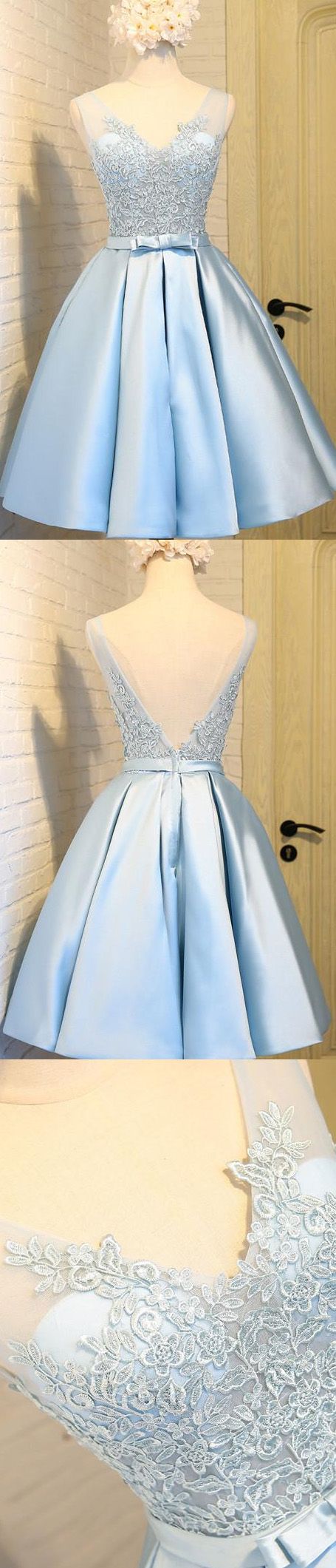 Customized ,short Homecoming ,prom Dress ,royal Blue Homecoming Dresses With V-neck ,backless ,pleated Dresses