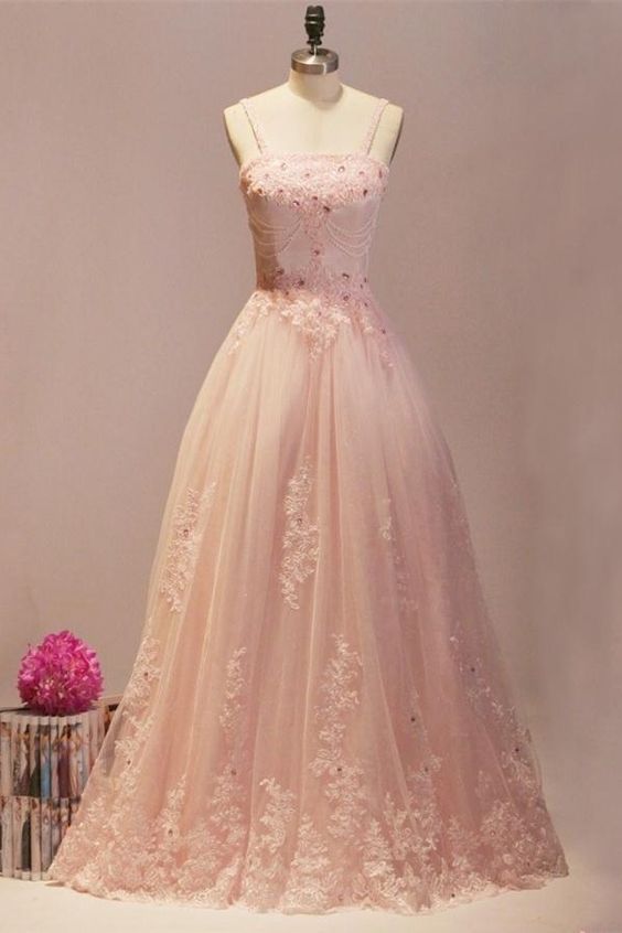 Prom Dresses,evening Dress,party Dresses,blush Pink Prom Dresses,ball