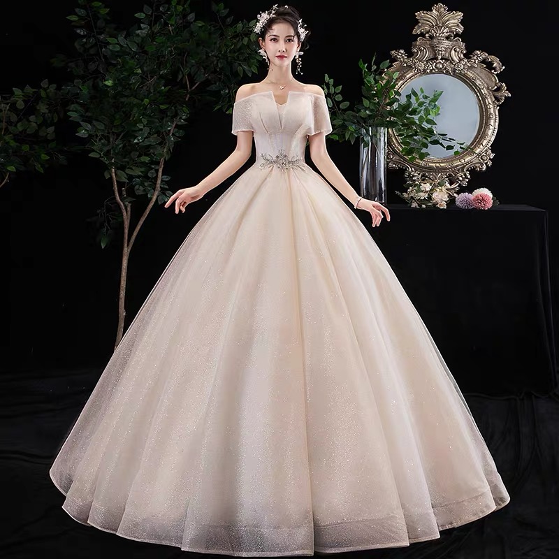 gold prom dress Burgundy Gold Applique Sweetheart Elastic Satin Prom Dress with High Slit