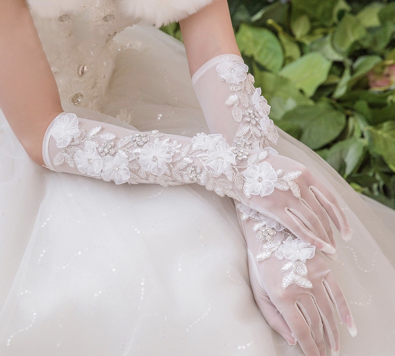 Bridal Gloves, Long Lace Lace All Refers To Wedding Gloves, Wedding Accessories