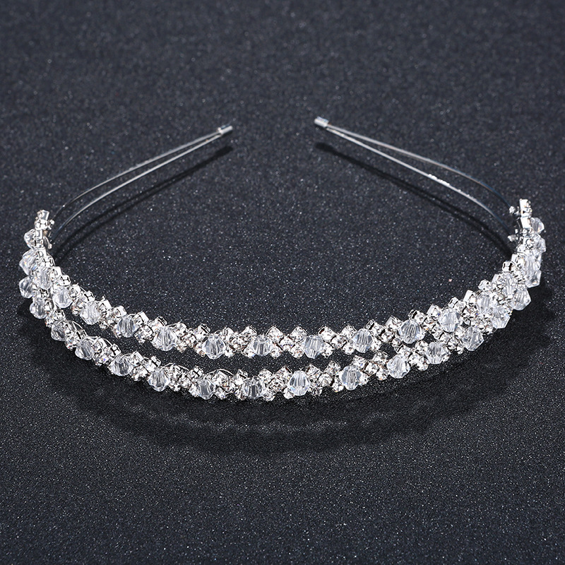 Luxury Diamond Bridal Wedding Accessories Tiara, Crown Wedding Headband, Hair Accessories Tiara