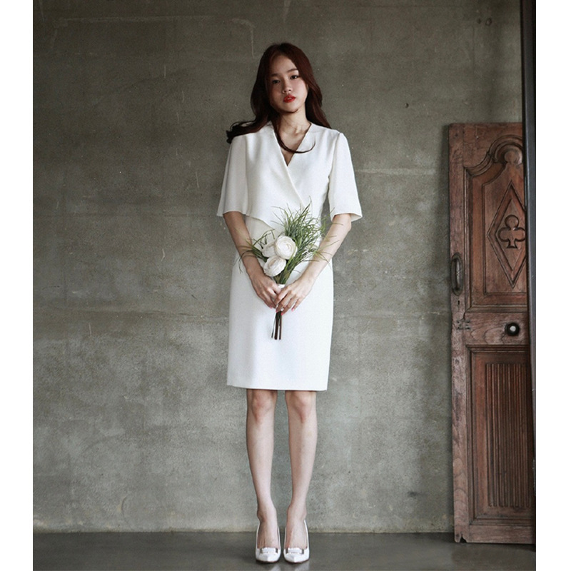White Evening Dresses, Modern Dresses, Graduation Dresses,custom Made